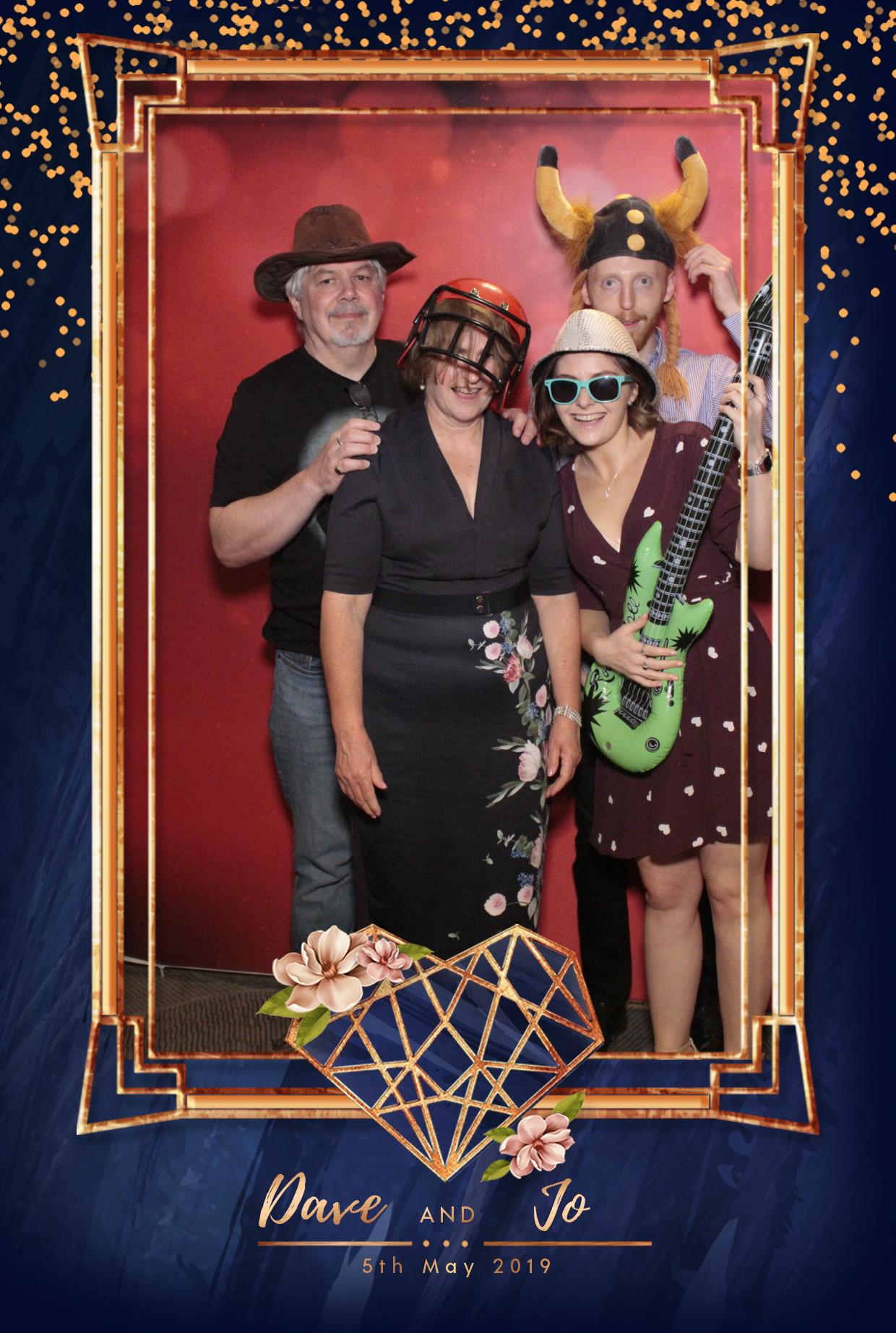 Dave and Jo's Wedding | View more photos from the event at gallery.myphotoboothexperience.co.uk/u/MyPhotoBoothExperienceLtd/Dave-and-Jos-Wedding
